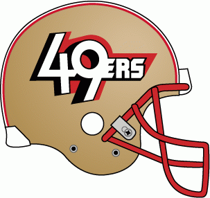 San Francisco 49ers 1991 Unused Logo iron on paper